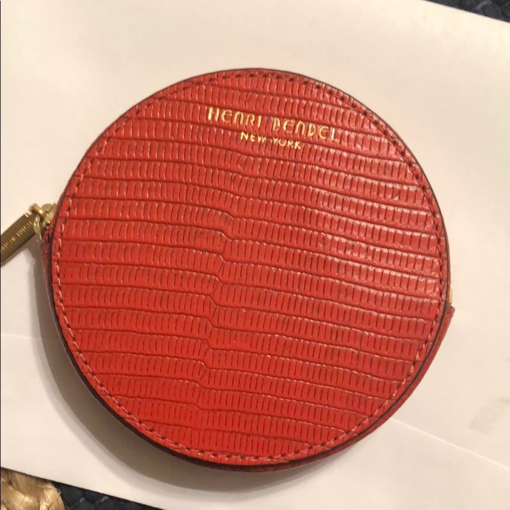 Henri Bendel Round Coin Purse